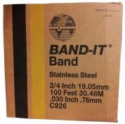 Band-it klämma, löpmeter