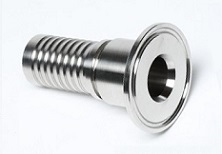 Tri-clamp koppling med slangsockel